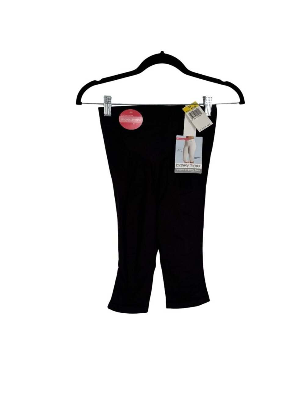 Breathe By Barely There Women M Black 4206 Firm Control Pant Smoother NWT